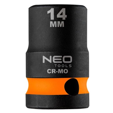 NEO TOOLS Cr-Mo Udarna nasadna glava, 1/2", 14 x 38 mm
